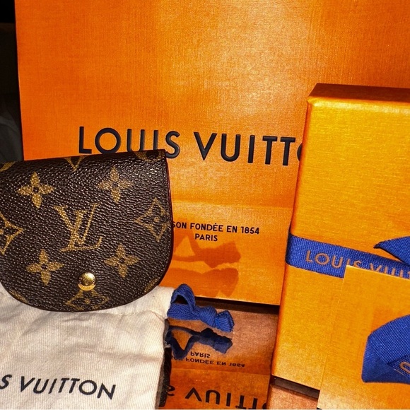 Louis Vuitton Monogram Vintage Coin Case Wallet w/ Dust Bag, Box and Bag - Picture 1 of 16